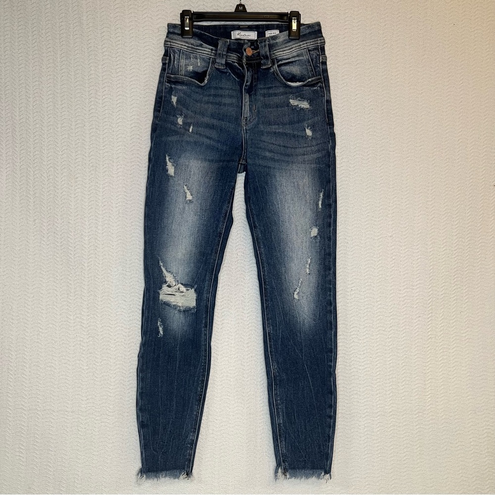 kancan / estilo distressed skinny jeans size 25